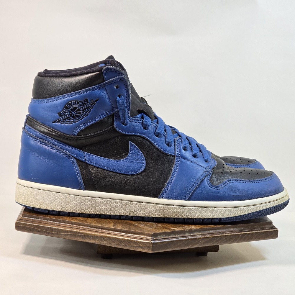 Nike Air Jordan 1 Retro High OG Shoes Mens‎ Size 9 Dark Marina Blue 555088-404